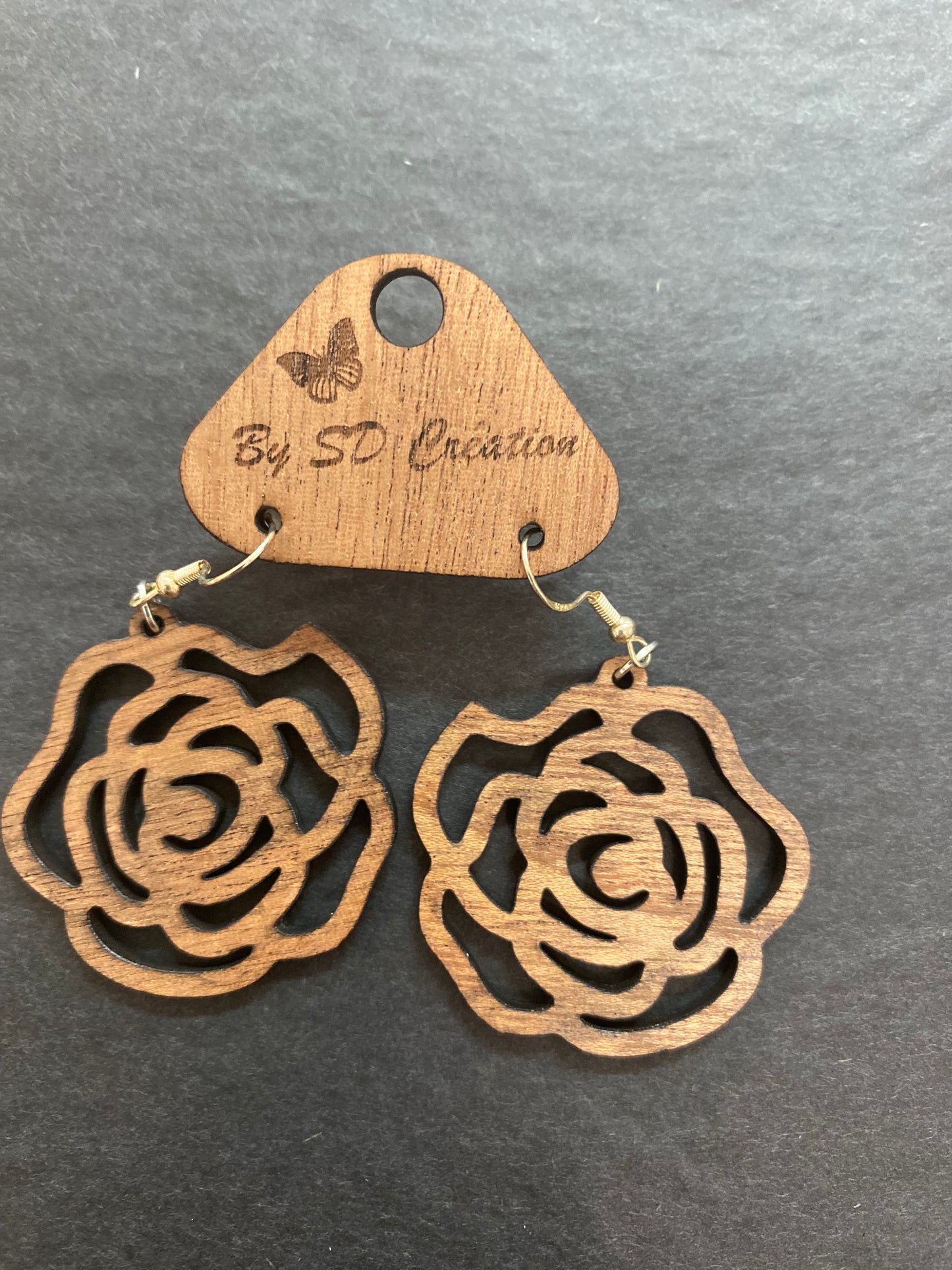 Boucles d'oreilles "Fleurs"