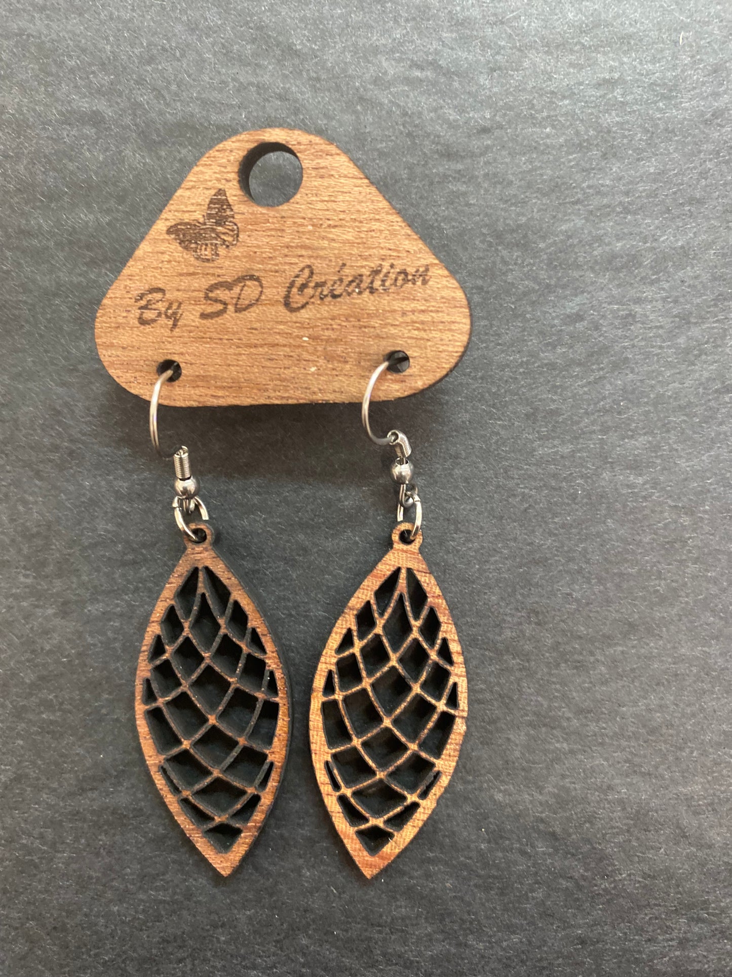 Boucles d'oreilles "Pin"